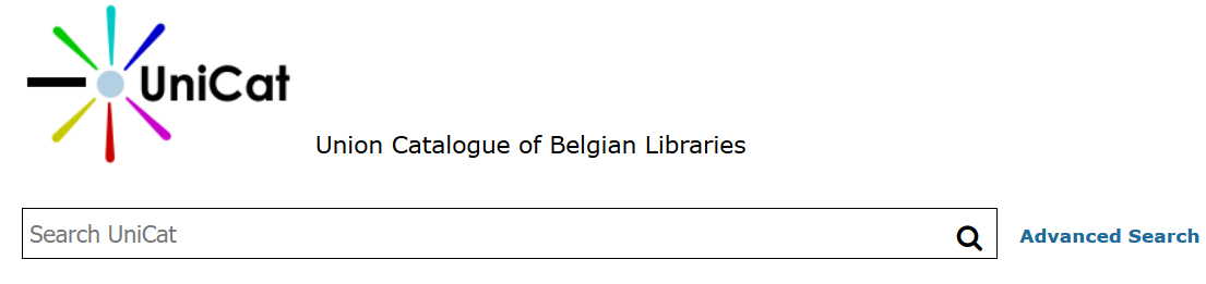 UNICAT (catalogue des bibliothèques universitaires belges francophones et néerlandophones)